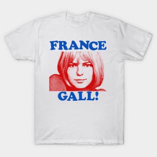 France Gall / 60s Style Retro Fanart Design T-Shirt